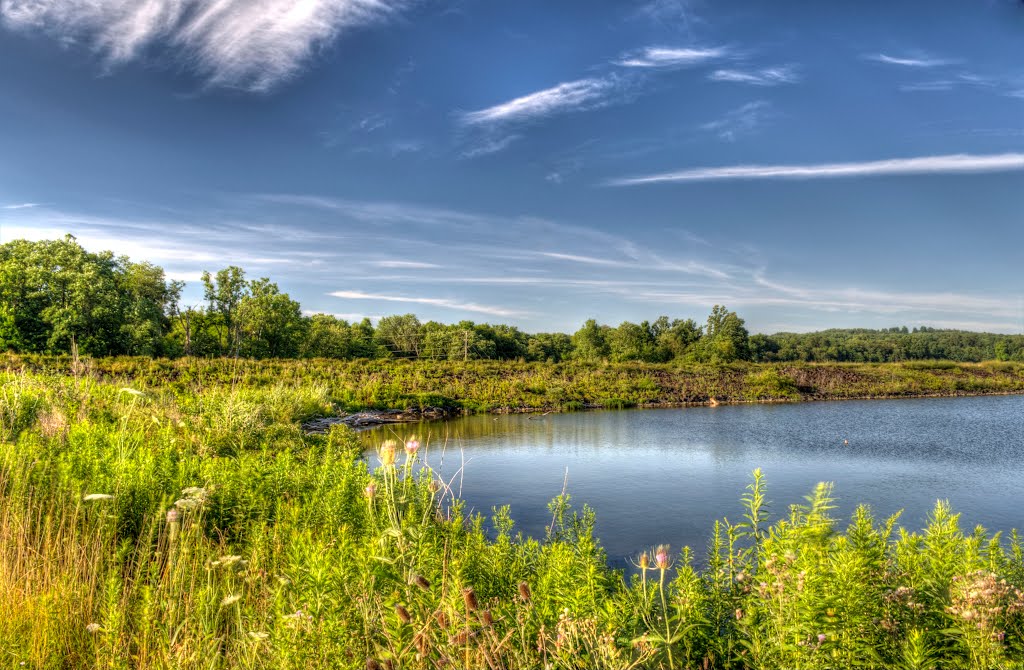 Clearfork Lake Summer by DBPicking