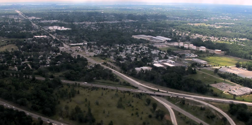 Northeast of Detroit Airport/landing by 韩笃一 Duyi Han