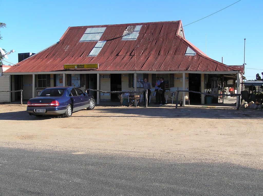 Hebel hotel on the NSW QLD border by ross.bate