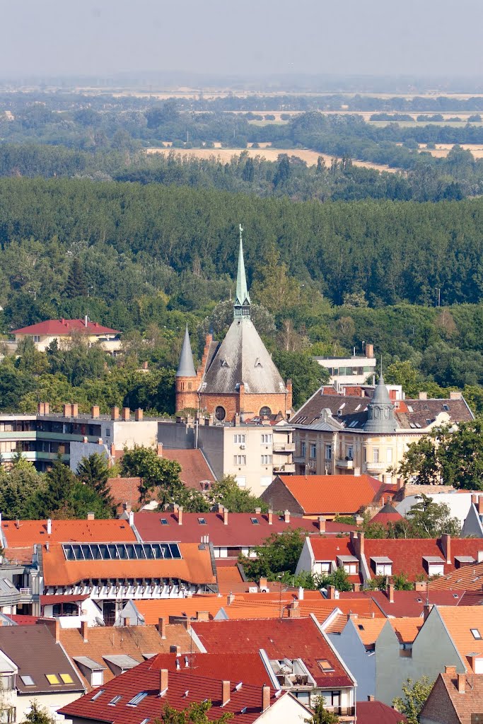 2012 07 09 Szolnok Belváros 05 Református templom by Kott@