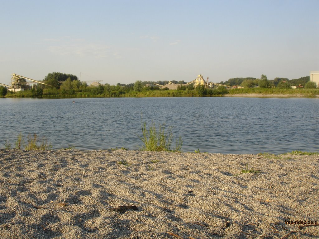 Leitenmayer Weiher Strand by Joseph Bruckner