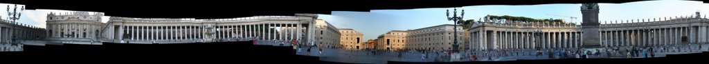 Piazza San Pietro by Massimo Finizio