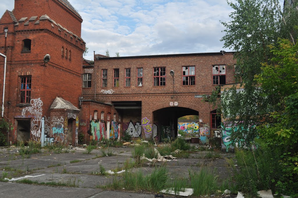 Ehemalige Bärenquellbrauerei in Berlin-Niederschöneweide von Siegfried Kremer by Siegfried Kremer Philippsburg