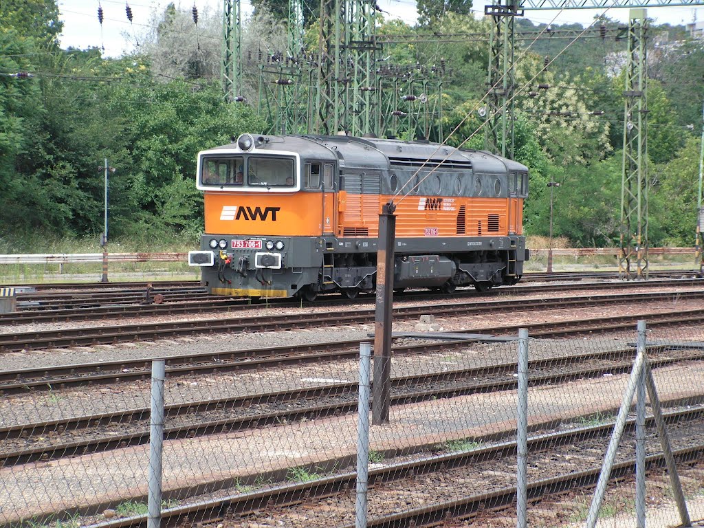 Hungary, Budapest - Kelenföld vá., CZ-AWT 92 54 2 753 706-1, SzG3 by szalay3-railway-bahn