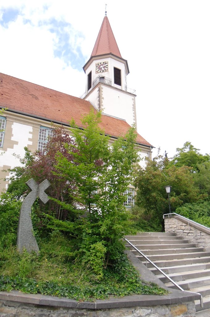 Die Deckenpfronner Nikolauskirche von Süden by W. HAUSER