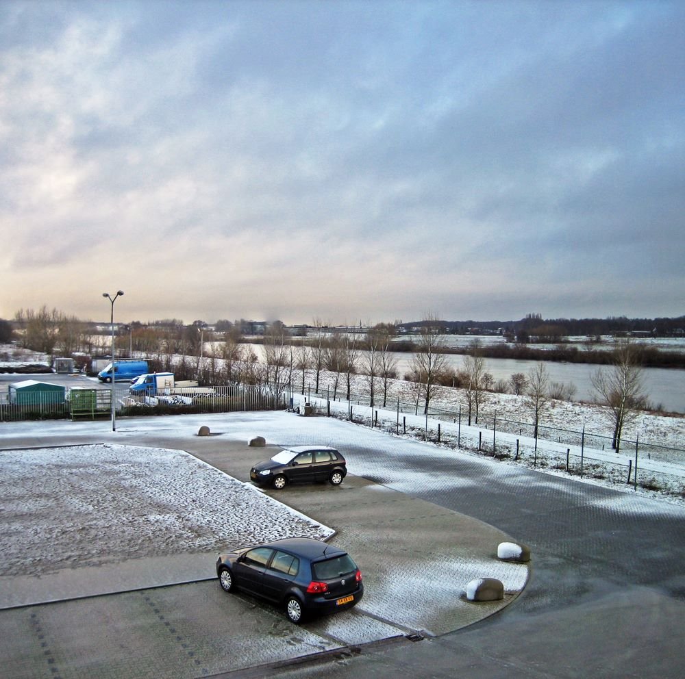 View from my Office, Maas, Venlo by Wim Janssen