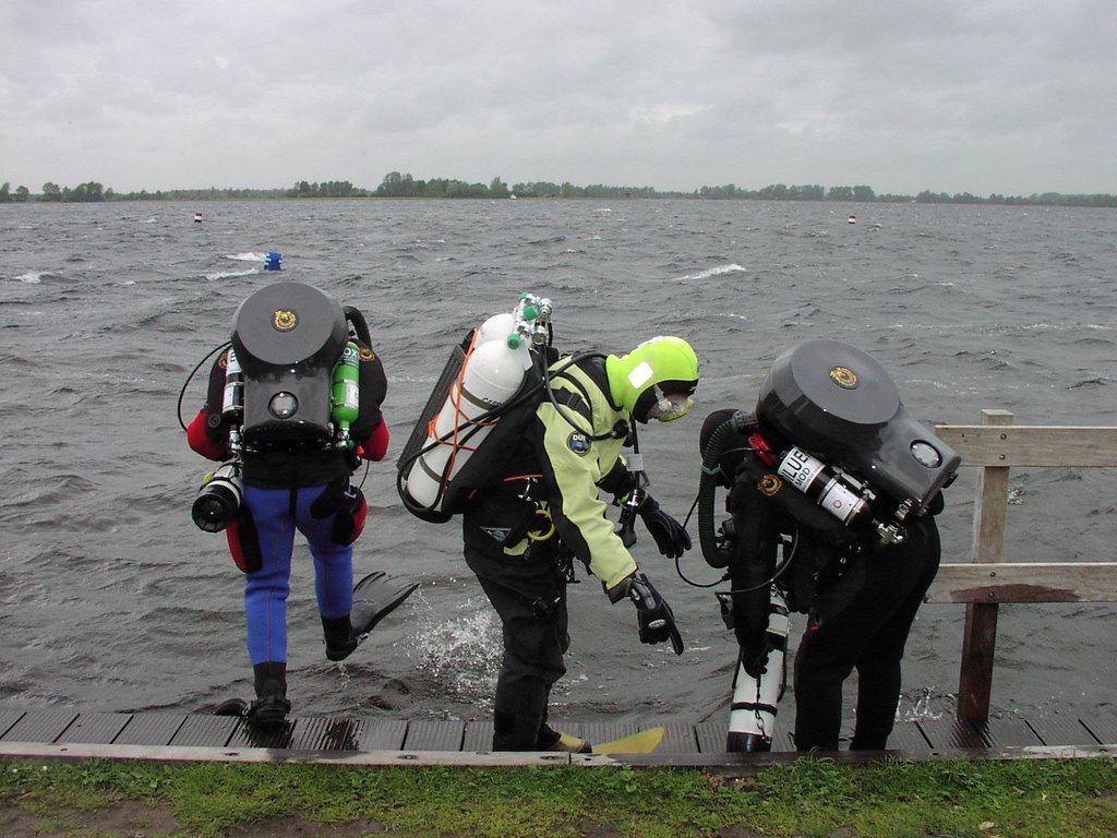 Vinkeveen Rebreather diving by Fabio Bartolucci