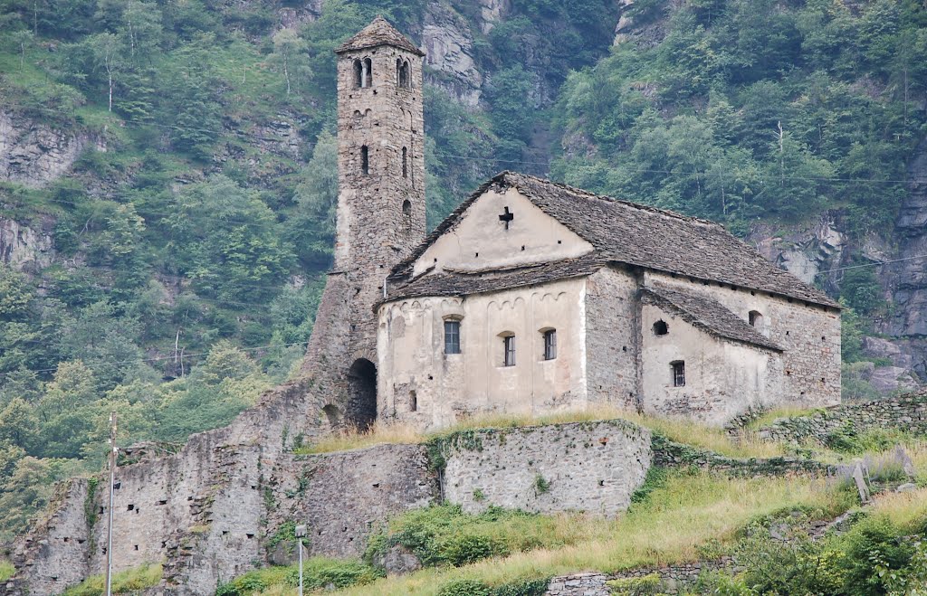 Giornico, Santa Maria di Castello by arcomonte26