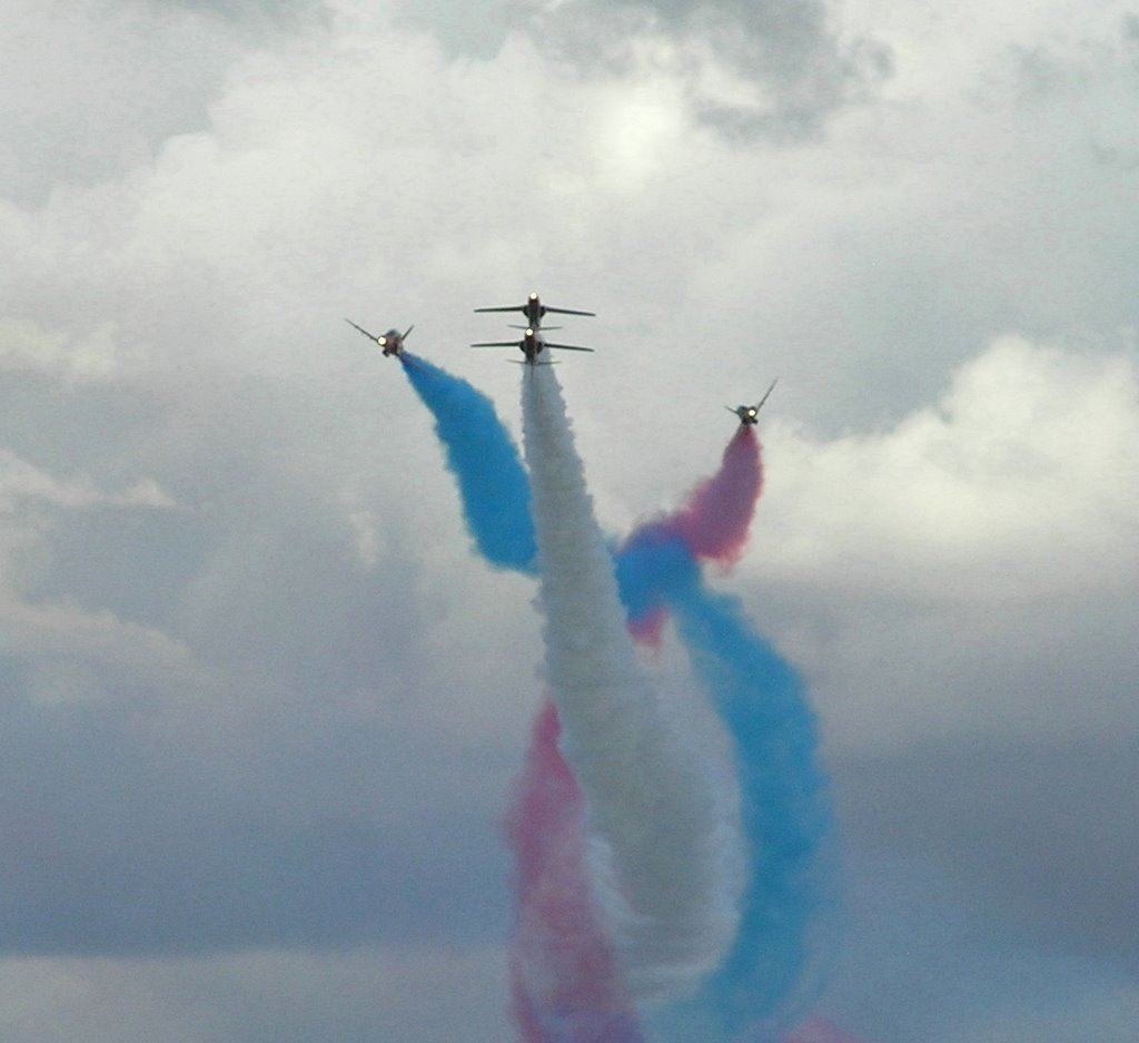 Red arrows Sunderland by Carl Hewitt