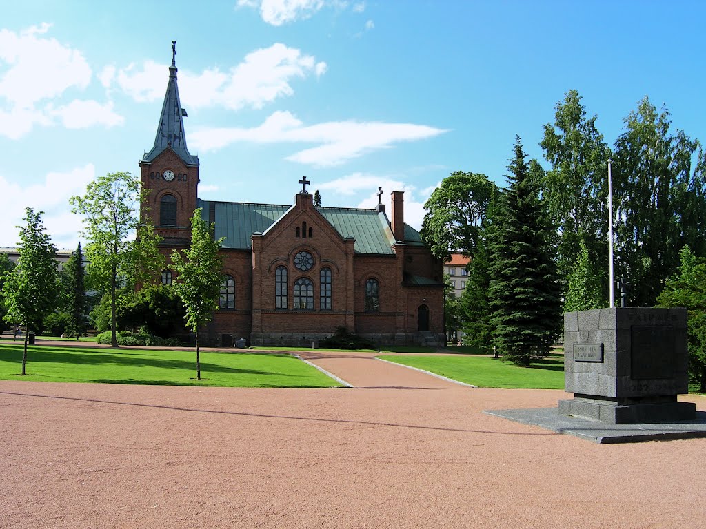 Church in Jyväskylä by Tomas K☼h☼ut