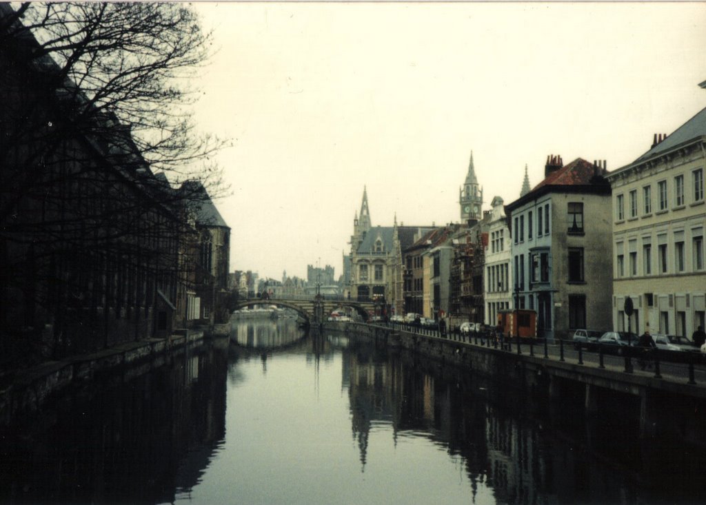 Vue du Pont St. Michel by Brian Libby