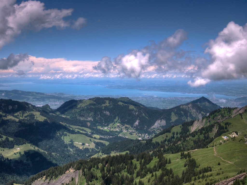 Blick vom Hohen Freschen auf den Bodensee by jeffrey74