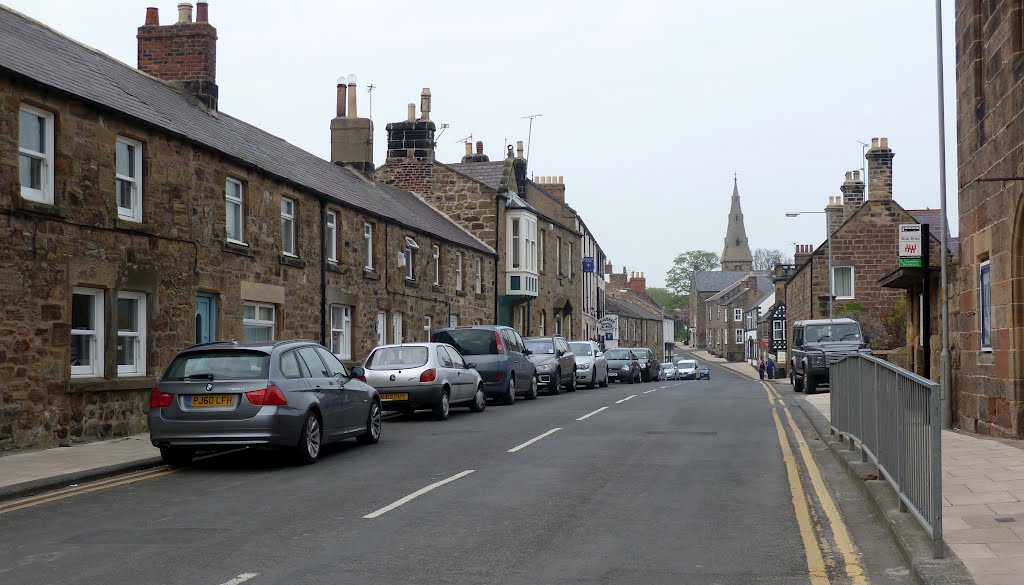 Northumberland Street, Alnmouth, Northumberland by Linbery