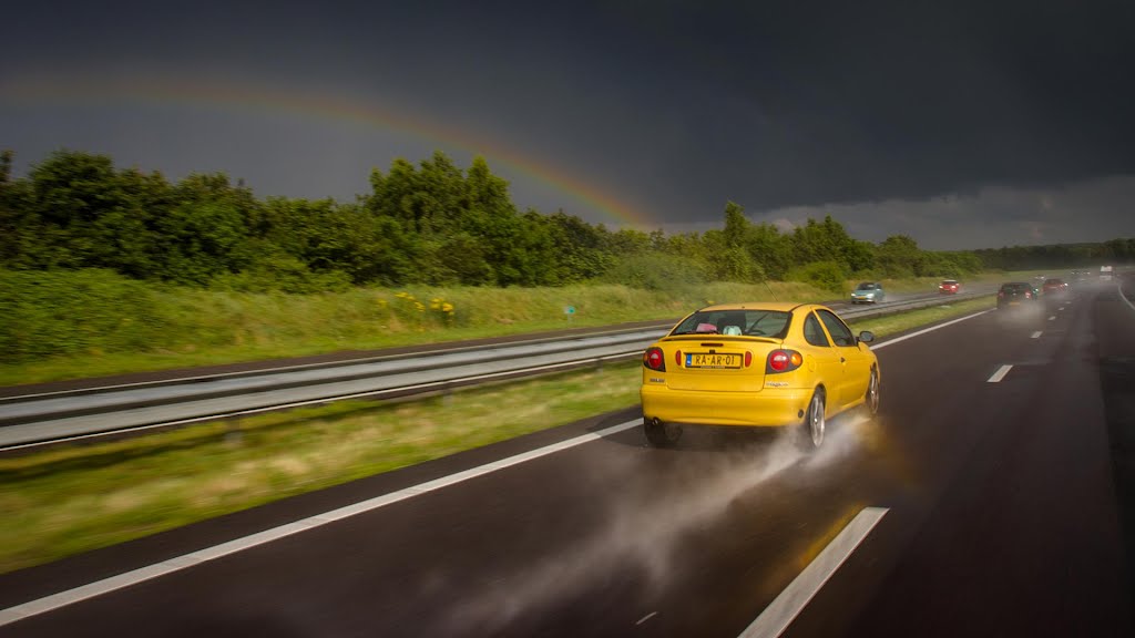 Rainbow Racing by Erik van den Ham