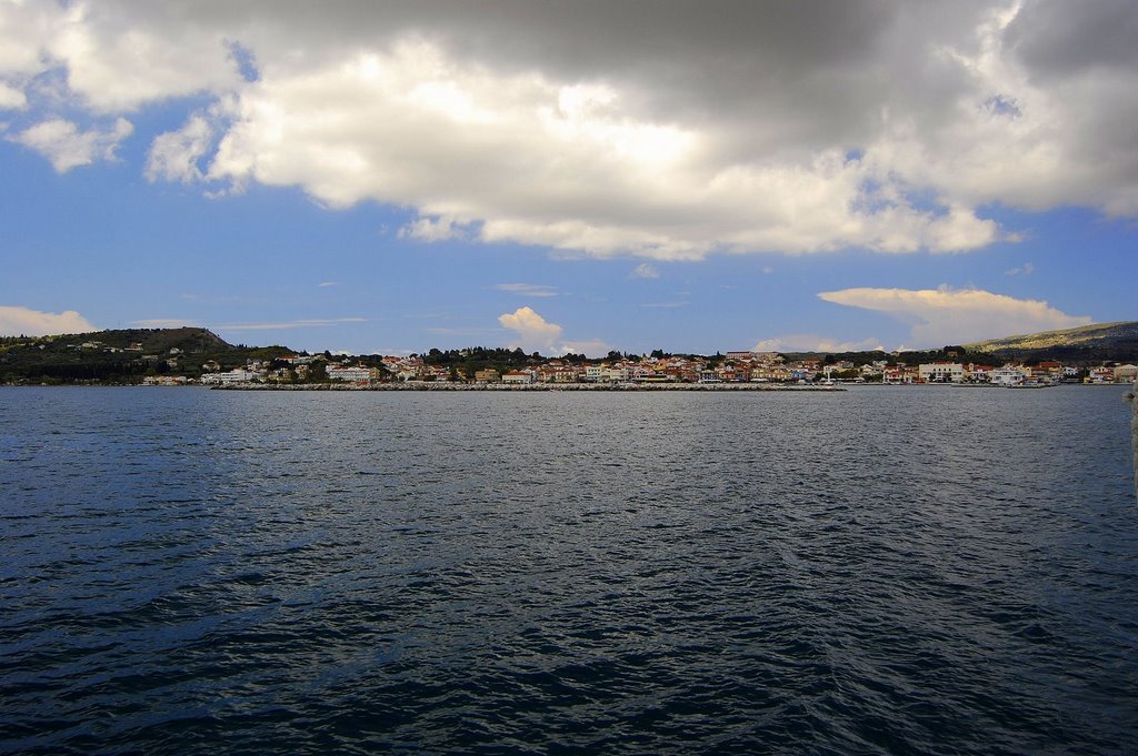 Kefalonia approaching lixouri on ferry by David O'D