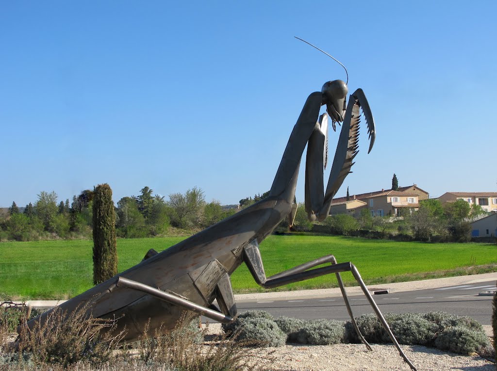 En hommage à J.Henri Fabre à Serignan du Contat. Pour André by Fernand Metzger