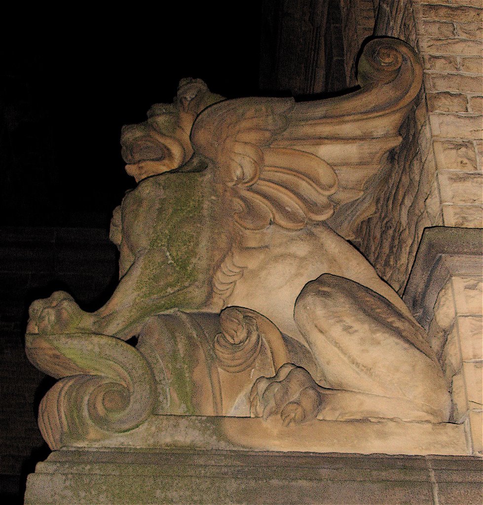 Stonework at the Turkish Baths. by robert forestal