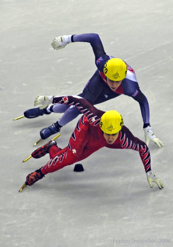 Olimpiadi invernali 2006 - Finali di _Short Track_ by © Franco Truscello