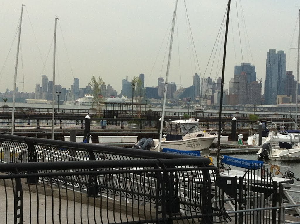 Beautiful & Gorgeous Evening at Hoboken Harber. New Jersey. USA. by MrNAASSIR