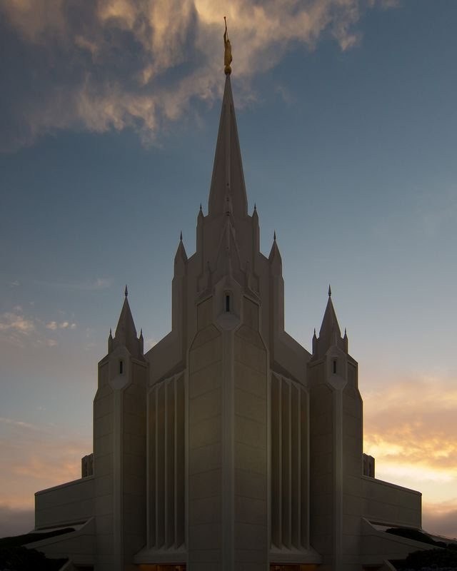 San Diego Temple by Aaron Nuffer