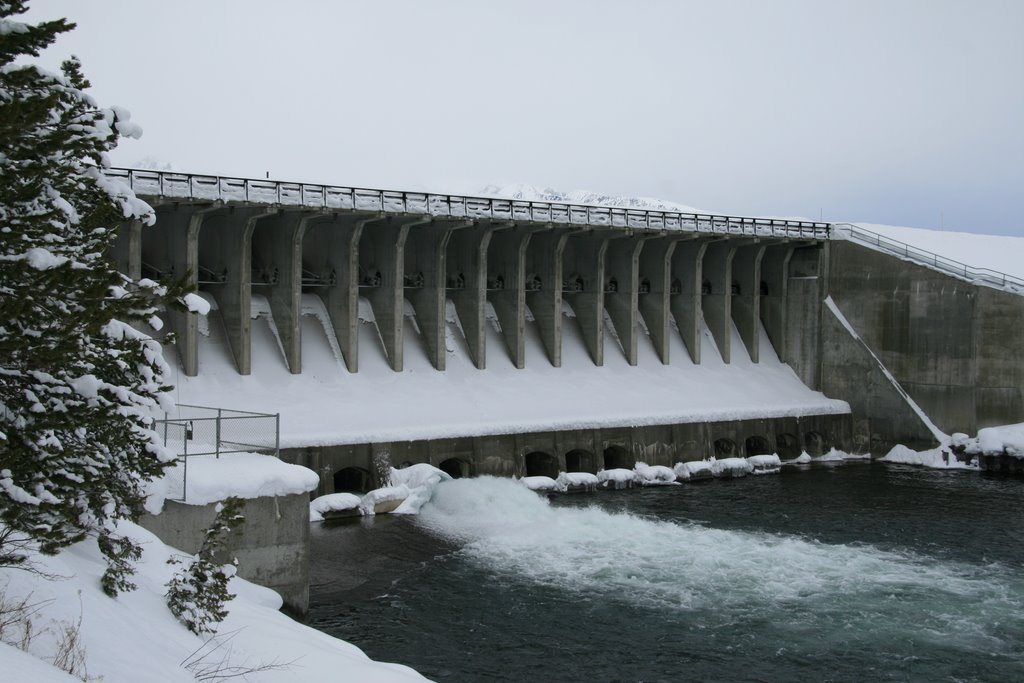 Grand Teton National Park, Jackson Lake Dam by Richard Ryer