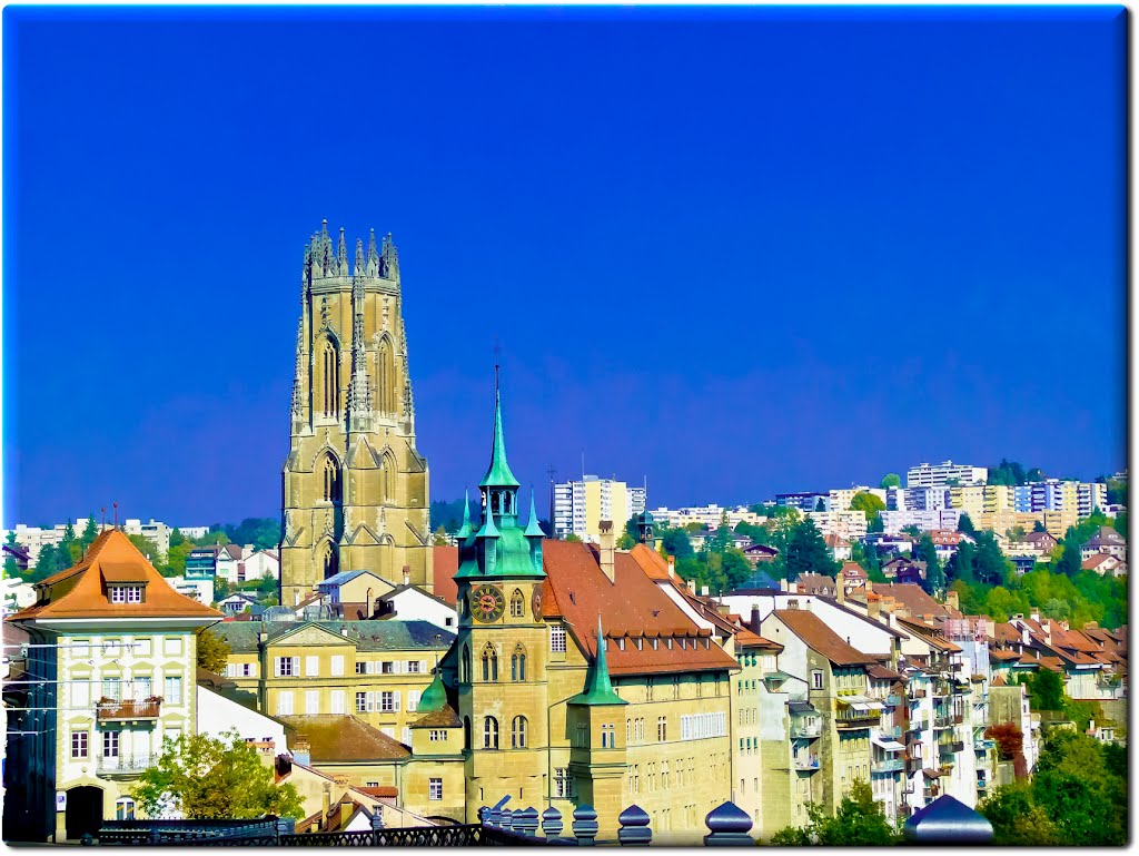 Fribourg et ses vieilles pierres by Magda GHALI