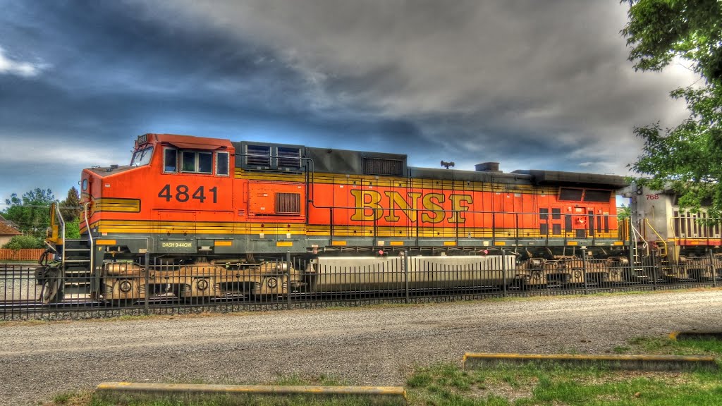 Livingston Montana Train Station by Juan234