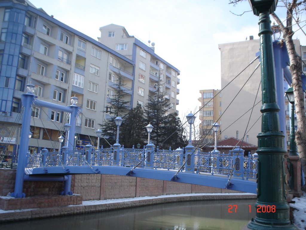 Blue Bridge on Porsuk River Eskişehir by ridvan tuncel