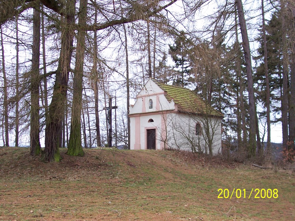 Kapelle bei Konnersreuth erbaut 1822 by Reinhold Schedl