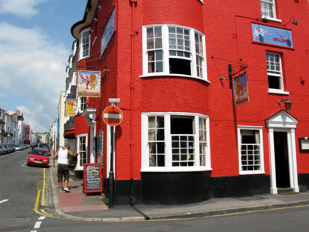 BRIGHTON LION AND LOBSTER PUB by Alan McFaden