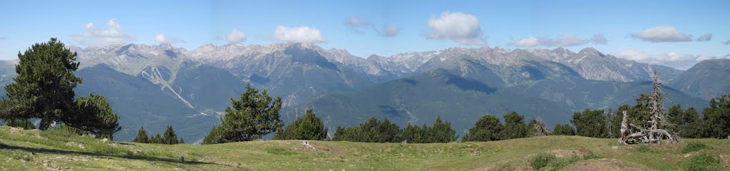 Sant Maurici National Park seen from Montcaubo summit by Alfonso Pitarque