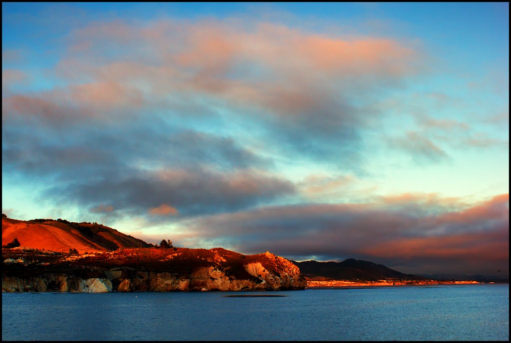 Avila Beach Sunset by MaryYeWang