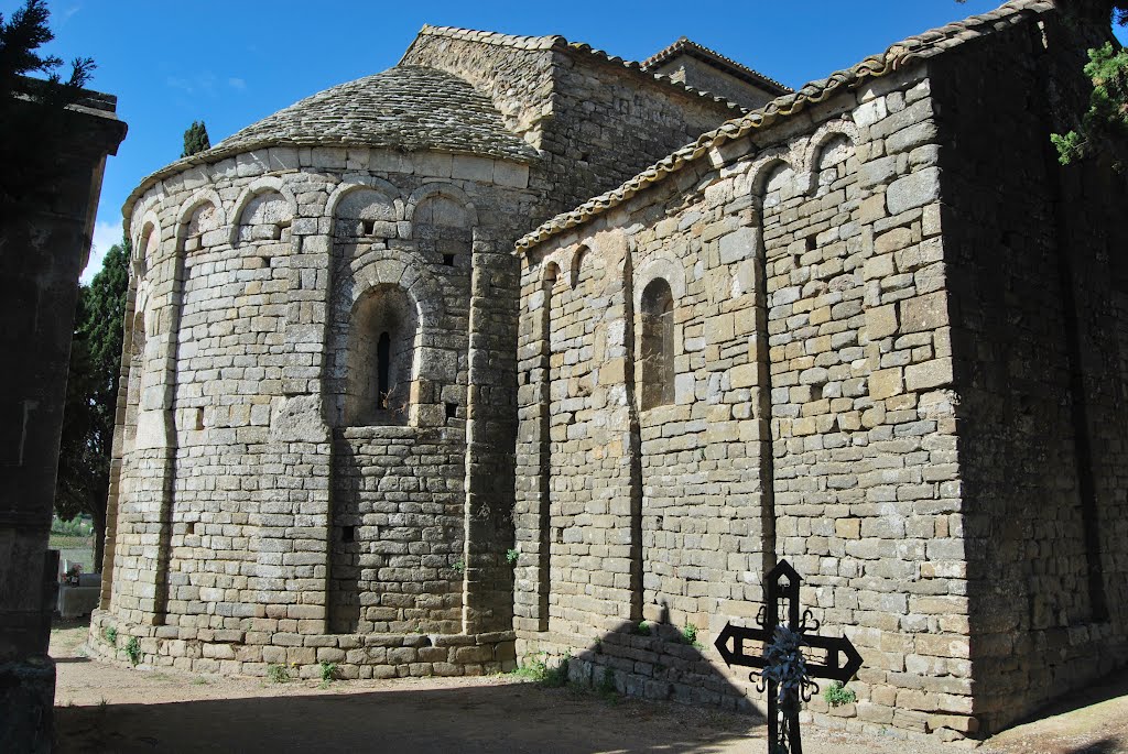 Languedoc-Roussillon Notre Dame de Columbier NE aspect by ♫ Russ Hamer