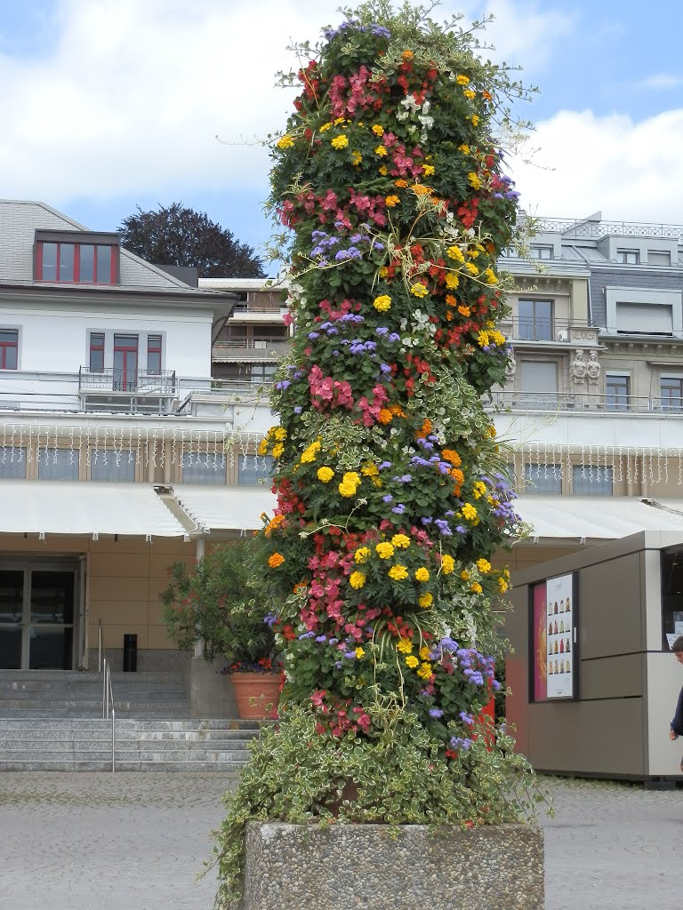 Blumensäule in Luzern by rotschild