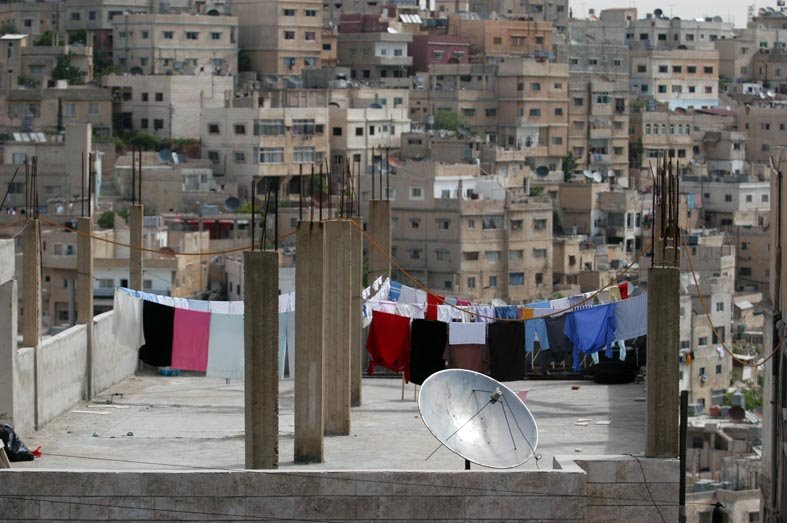 Amman City - view from Citadel to north east by Thomas Ritter