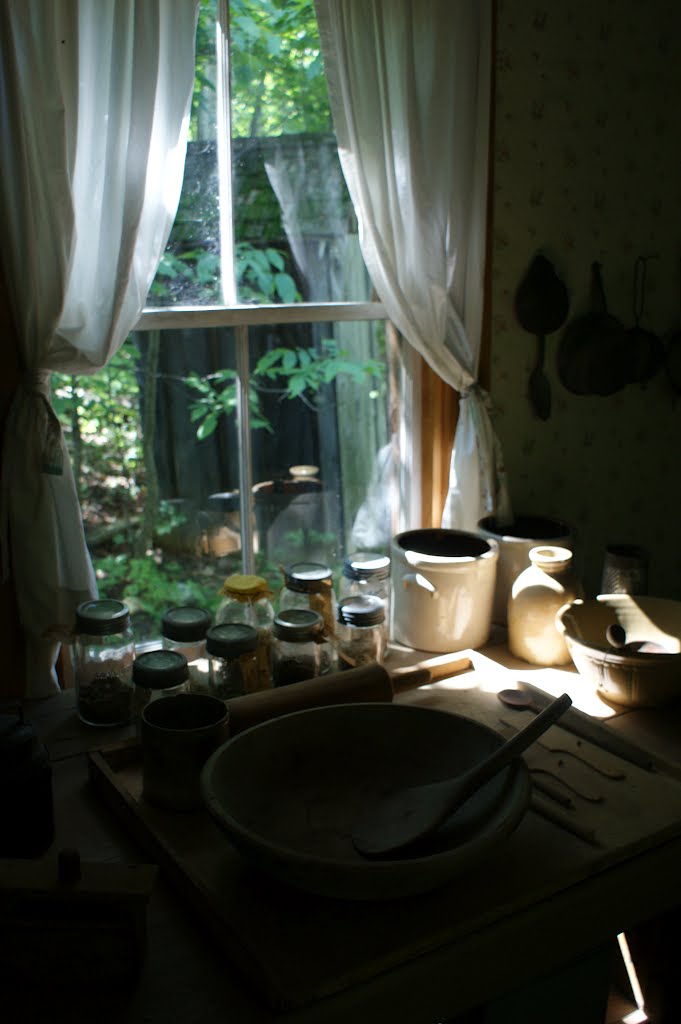 Huntsville Pioneer Village Window by bfair