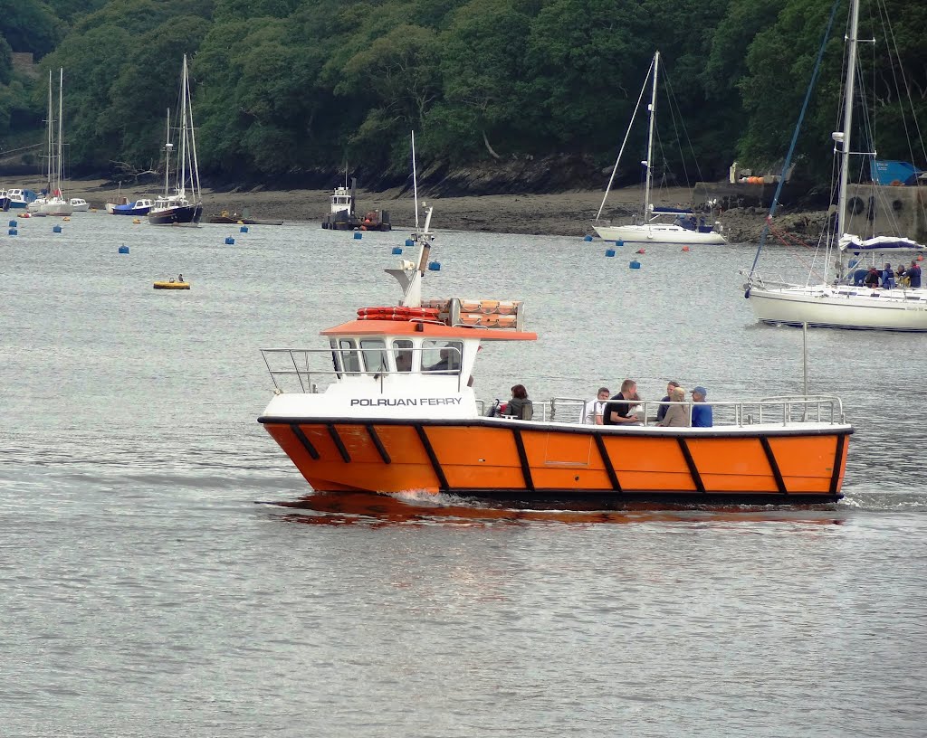 Polruan Ferry by G Lokey