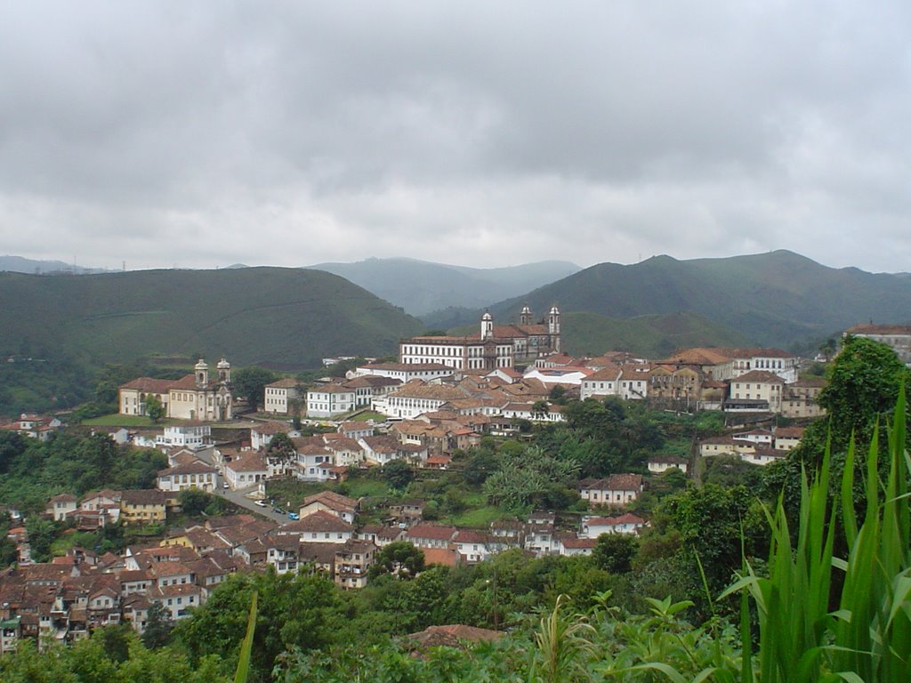 Panoramic View of Ouro Preto by Ignacio Balassanian