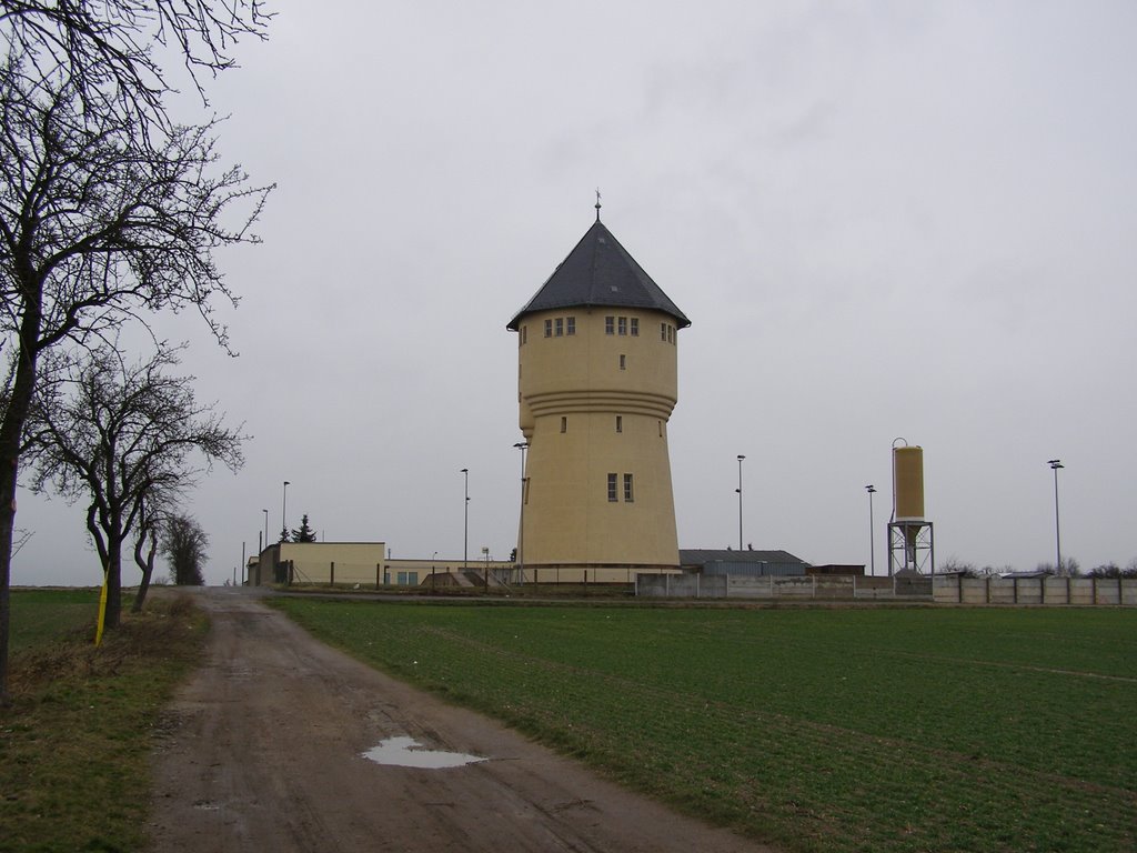 Wasserturm Oschatz by Fettbemme