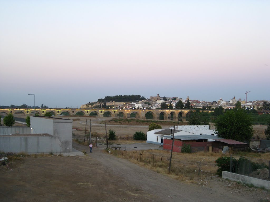 Badajoz. Obras en las márgenes del Guadiana. Julio de 2012 by viajeroandaluz