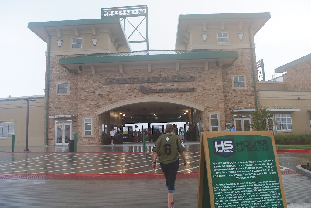 Sugar Land Skeeters - Constellation Field by the baseball traveler