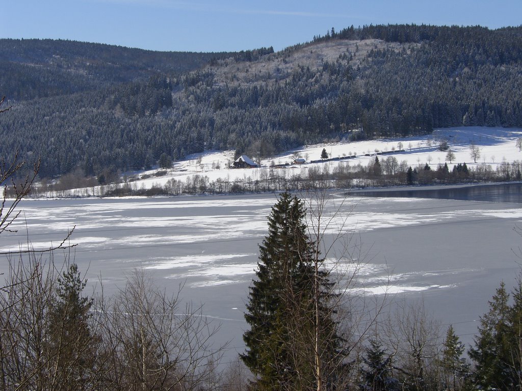 Schluchsee im Winter by hotzenwaldelch