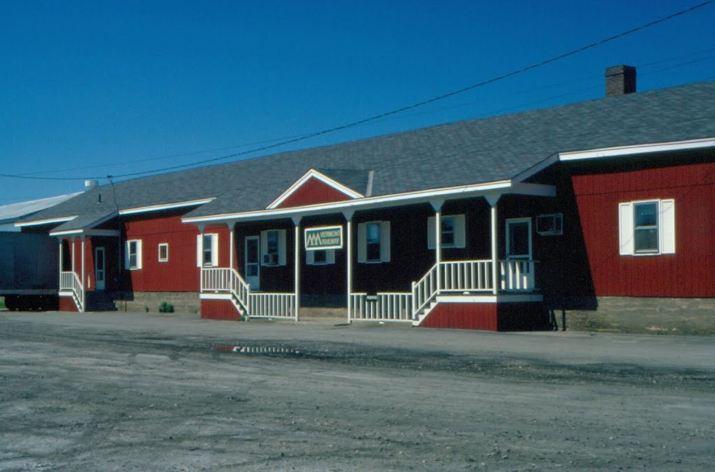 Vermont Railway Yard Office and Freight Depot at Burlington, VT by Scotch Canadian