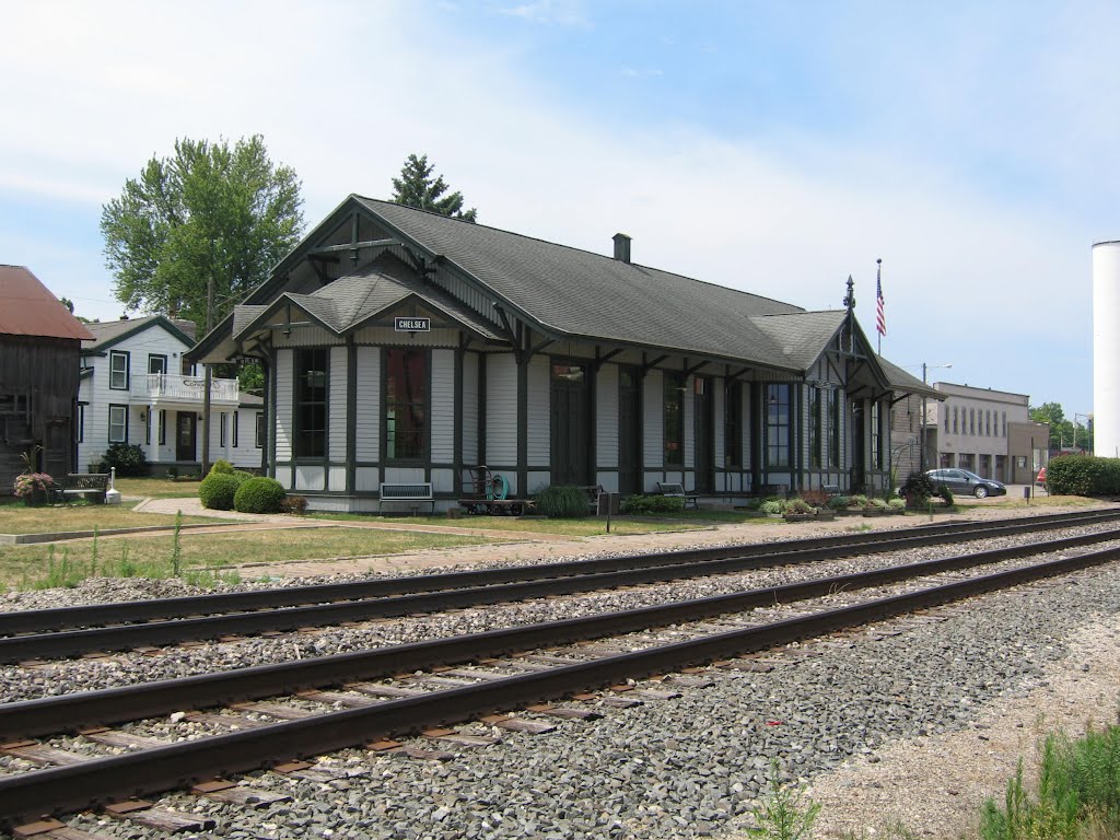 Train Station - Chelsea, MI July 2012 by archlapeer