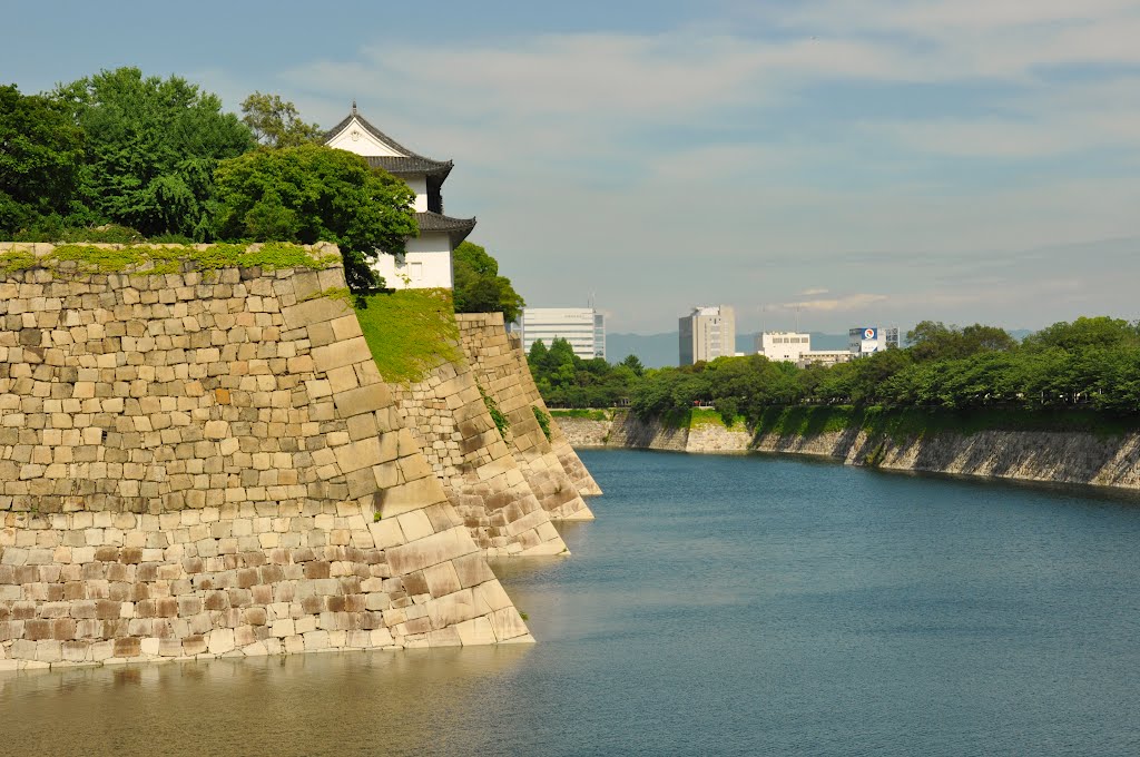 Osaka Castle by Bartolomeo Gorgoglione