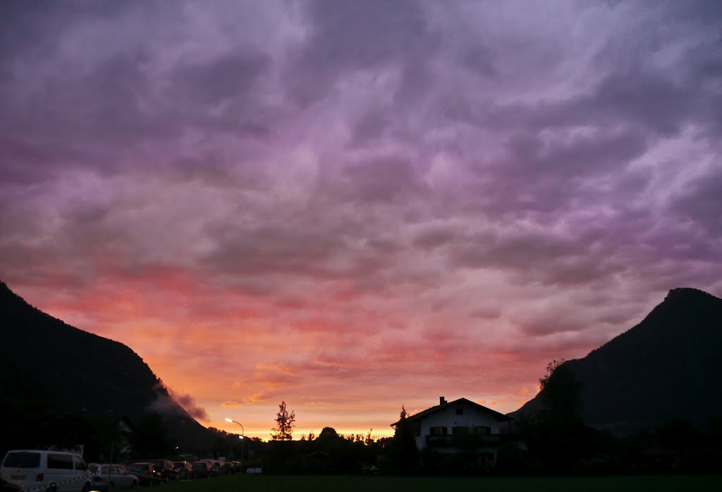 Niederaudorf zwischen Kranzhorn und Wildbarren, Abendstimmung by aNNa.schramm