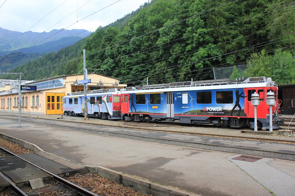 Poschiavo - Rhätische Bahn by © Wim