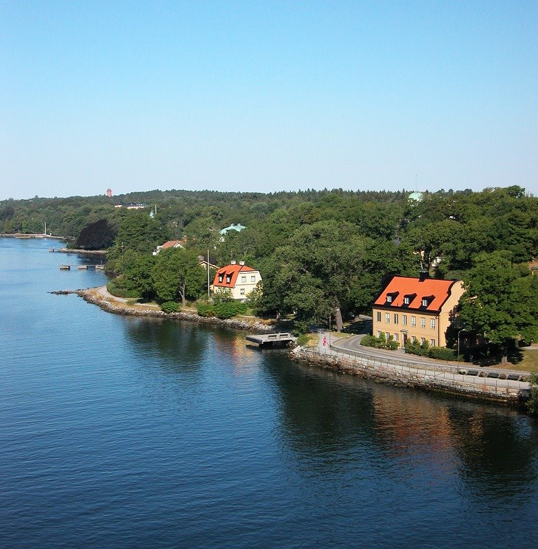 瑞典斯德哥尔摩开往赫尔辛基的维京邮轮上/View from Viking Line, Stockholm, Sweden by ©xfwang