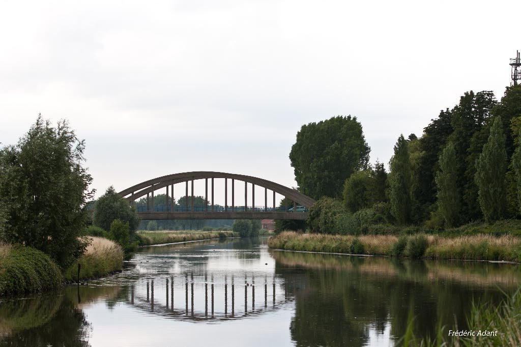 PONT SUR LA LYS A FRELINGHIEN GR121B by Frédéric Adant