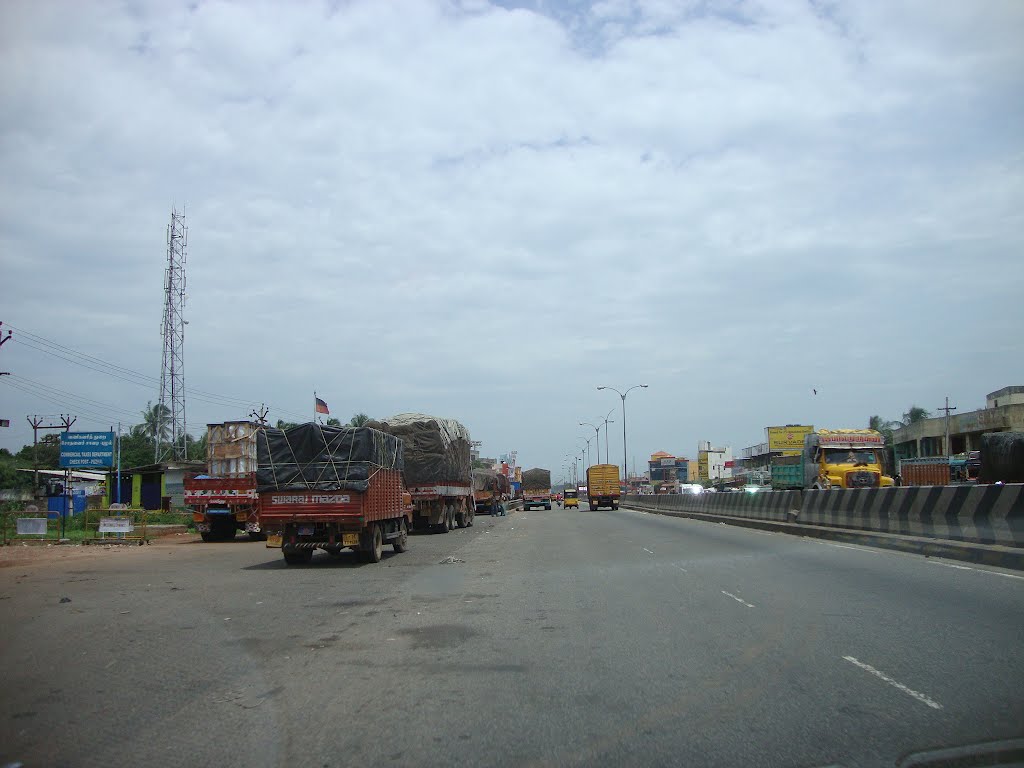 0133 சோதனைச்சாவடி (செக் போஸ்ட் ) - புழல் Check Post - Puzhal by dhanasekarangm